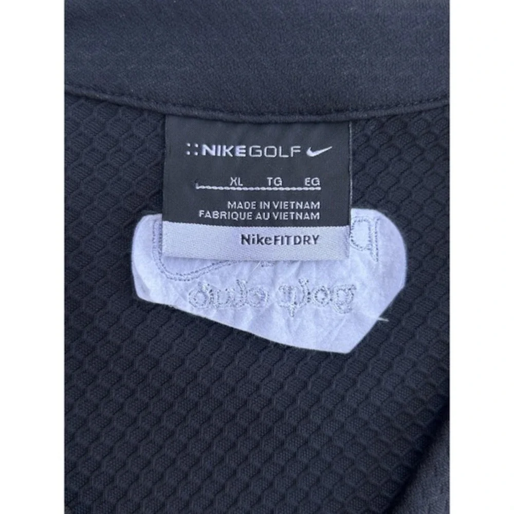 Nike Golf Vest‎ Dri Fit XL Purgatory Golf Club Black
